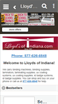 Mobile Screenshot of lloydsofindiana.com